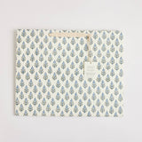 Large Blue Block Printed Gift Bags
