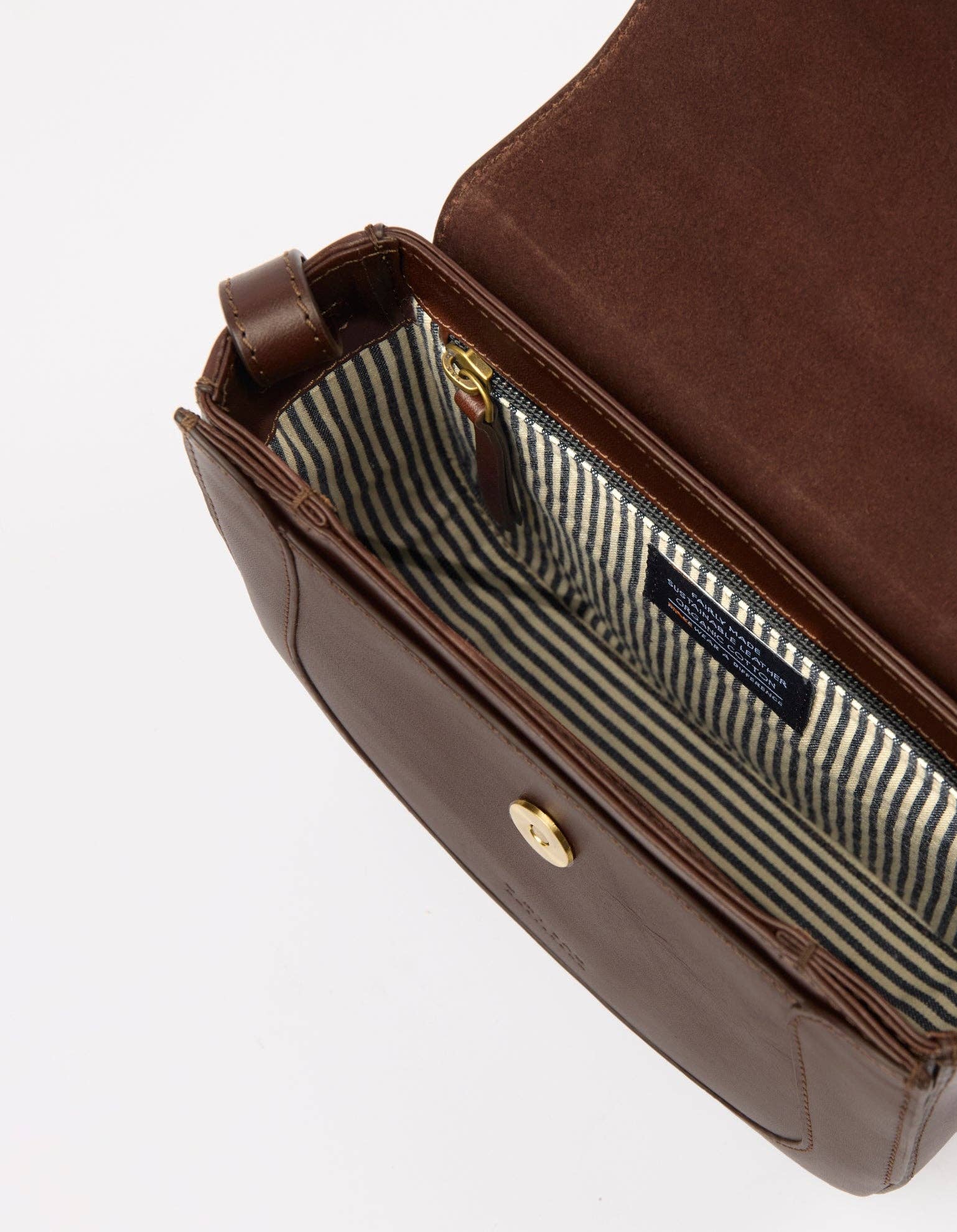 Chocolate Nina Classic Leather - Faire Living