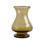 French Recycled Glass Hurricane Vase - Faire Living