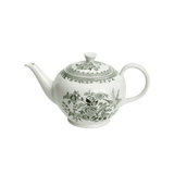Dark Green Asiatic Pheasants Large Teapot - Faire Living