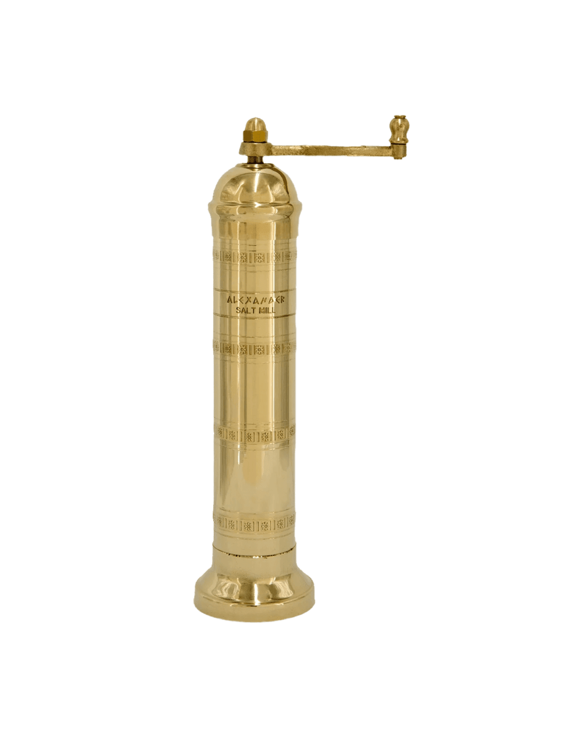 Brass Alexander Greek Salt Mill - Faire Living