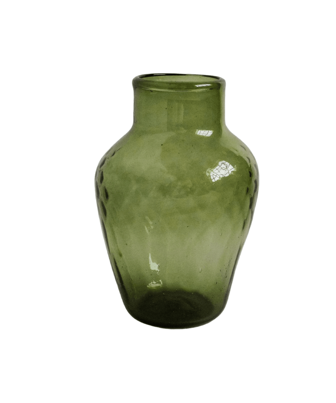 Dolia Mouth Blown Recycled Glass Vase - Faire Living