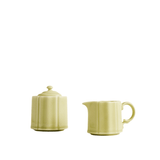Green Japanese Porcelain Cream & Sugar Set - Faire Living