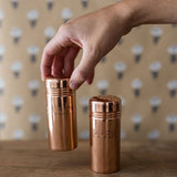 Copper Salt & Pepper Shakers