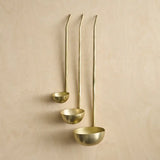 Forge Brass Ladles | Set of 3