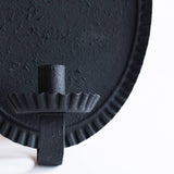 Iron Handcrafted Oval Candle Sconce