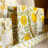 Medium Sunshine Block Printed Gift Bags