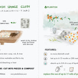 Herbs Swedish Sponge Cloth