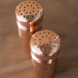 Copper Salt & Pepper Shakers