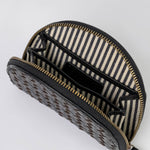 Laura Leather Coin Purse in Black - Faire Living