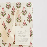 Small Blush Block Printed Gift Bags
