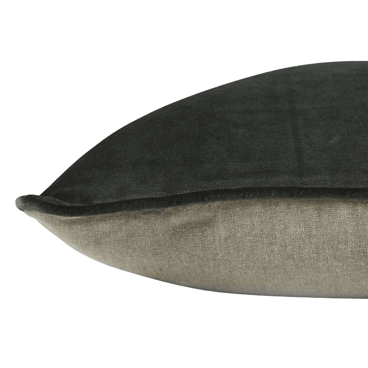 Cotton Velvet Cover Evergreen - Faire Living