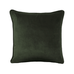 Cotton Velvet Cover Evergreen - Faire Living