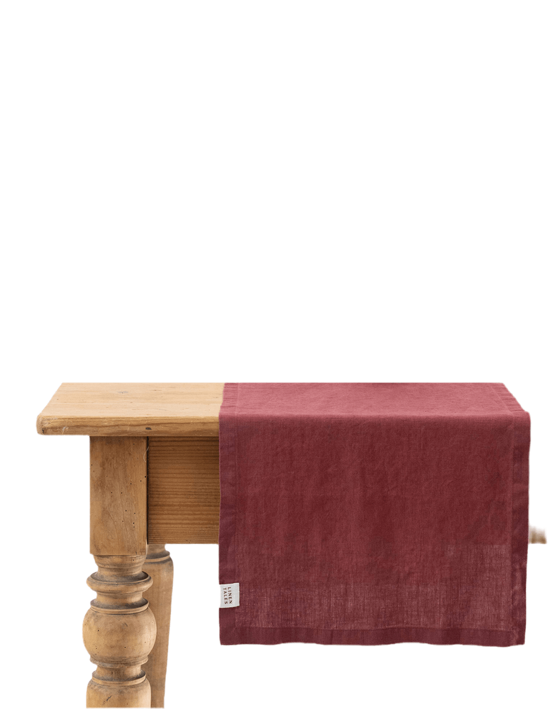 Marsala Linen Table Runner - Faire Living