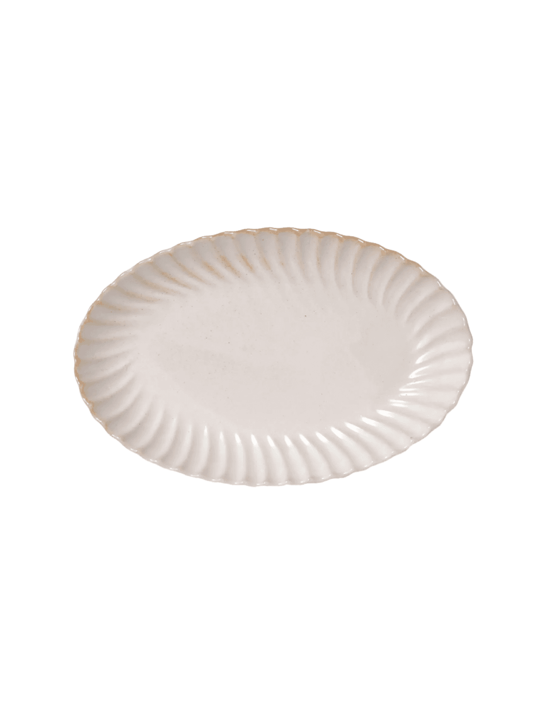Tutu Scalloped Oval Baking Platter - Faire Living
