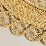 Lacey Handwoven Braided Placemat