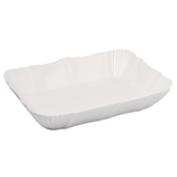 White Fluted Porcelain Baking Dish - Faire Living