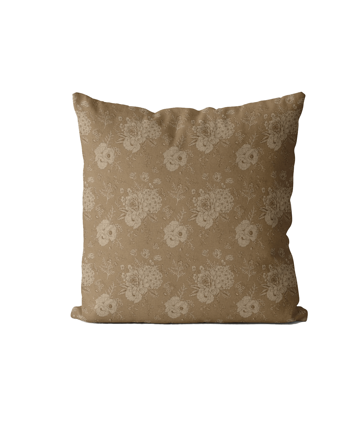 Hazel Floral Cushion Cover | Organic Cotton Linen - Faire Living
