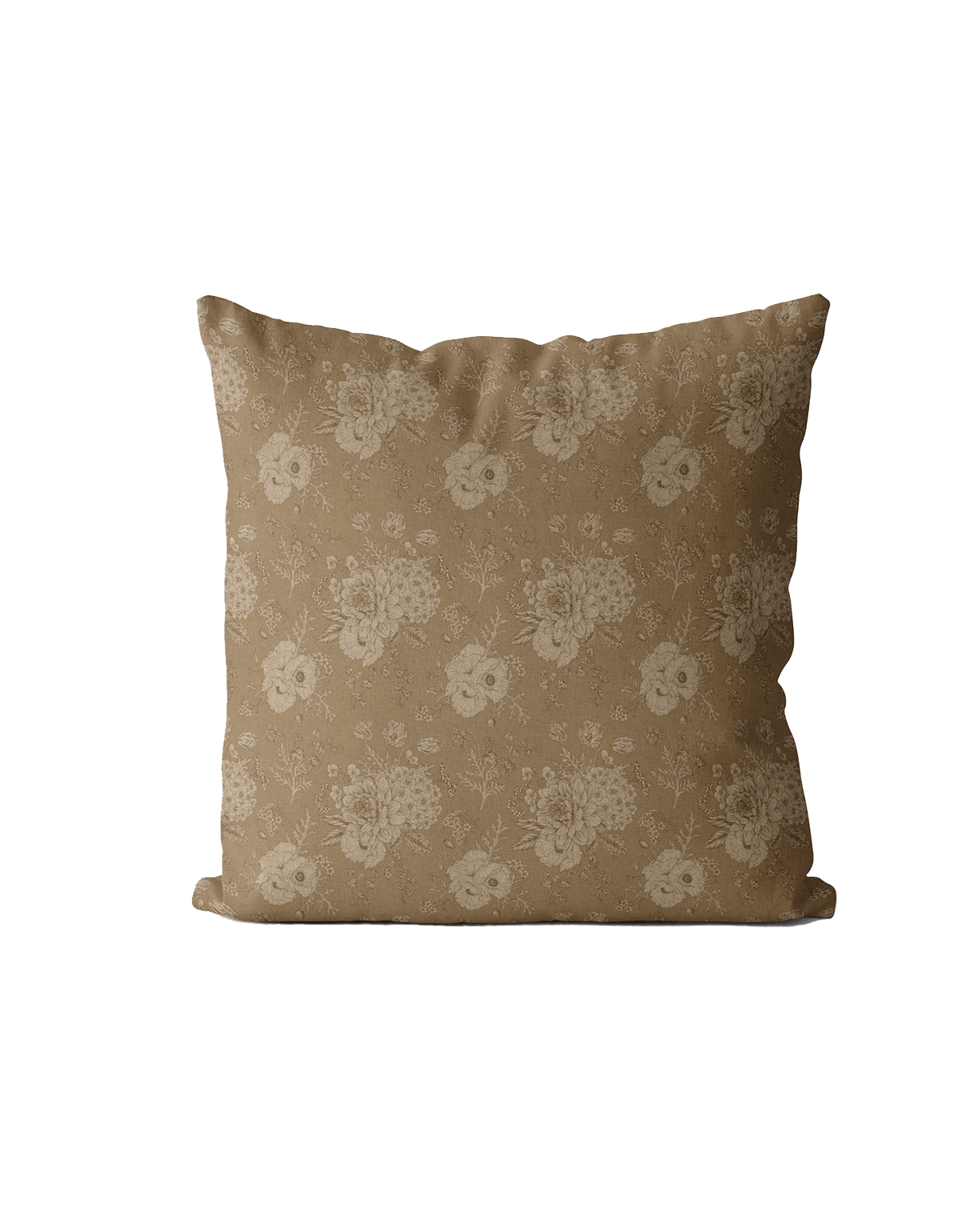 Hazel Floral Cushion Cover | Organic Cotton Linen - Faire Living