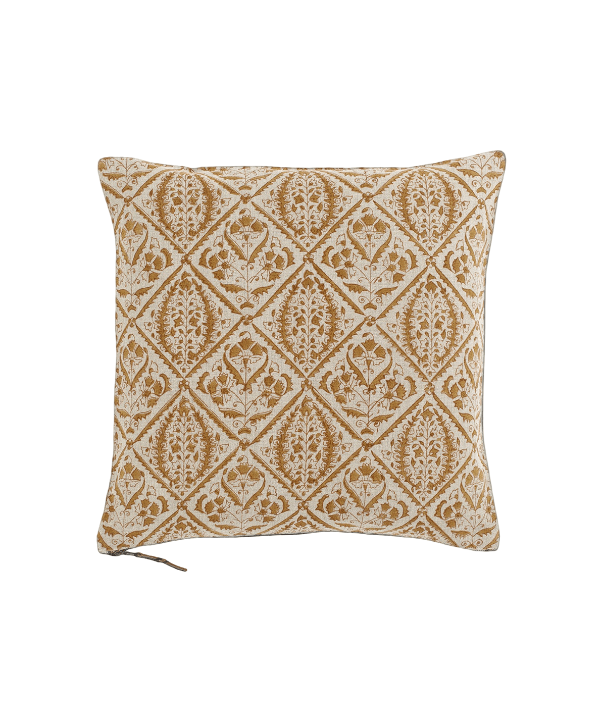 Ochra Diamond Linen Cushion Cover - Faire Living