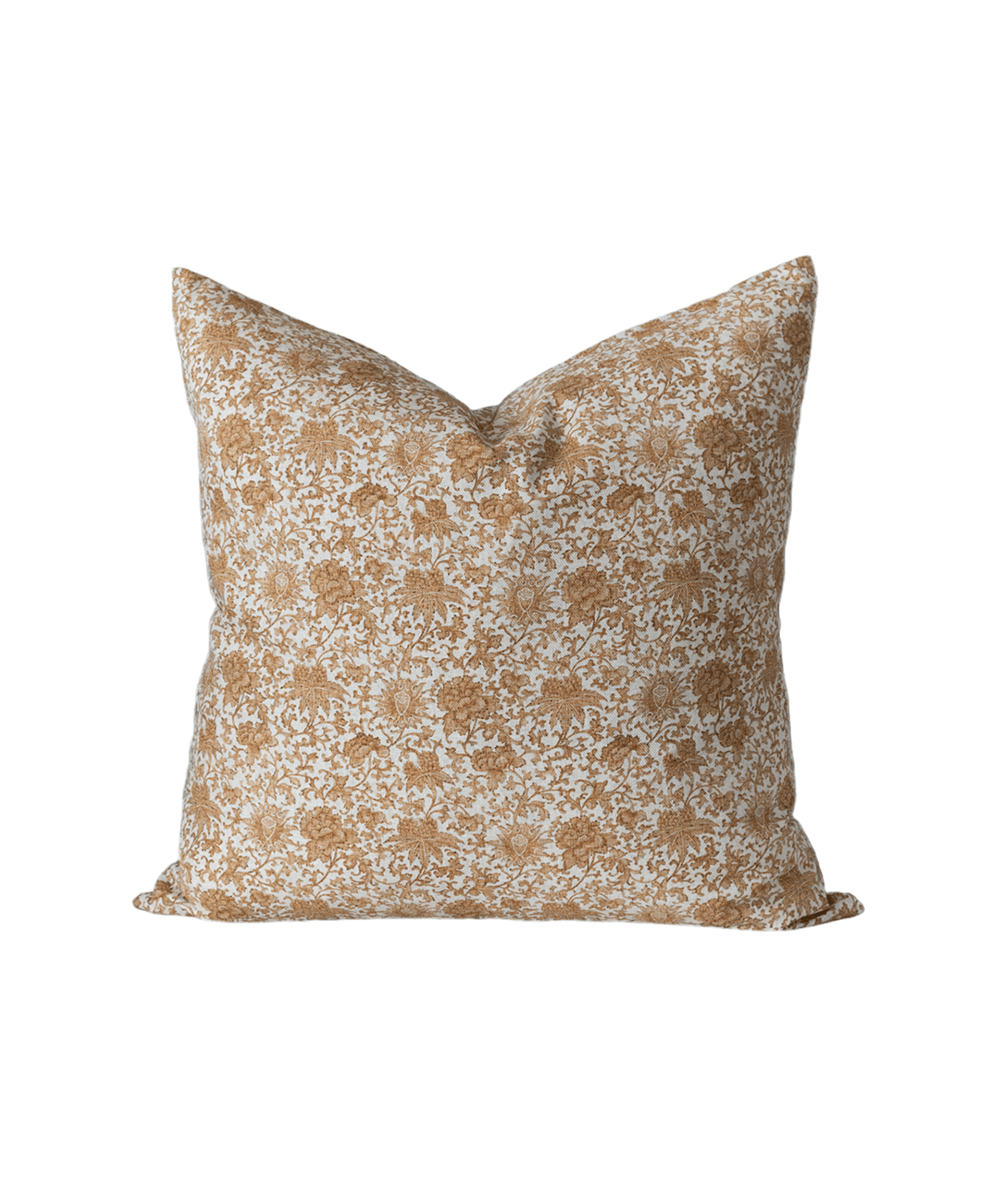 Golden Vine Cushion Cover | Organic Cotton Linen - Faire Living