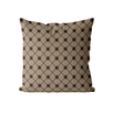 Chocolate Diamond Cushion Cover | Organic Cotton Linen - Faire Living
