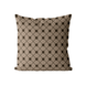 Chocolate Diamond Cushion Cover | Organic Cotton Linen - Faire Living