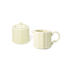 Green Japanese Porcelain Cream & Sugar Set - Faire Living