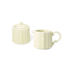 Green Japanese Porcelain Cream & Sugar Set - Faire Living