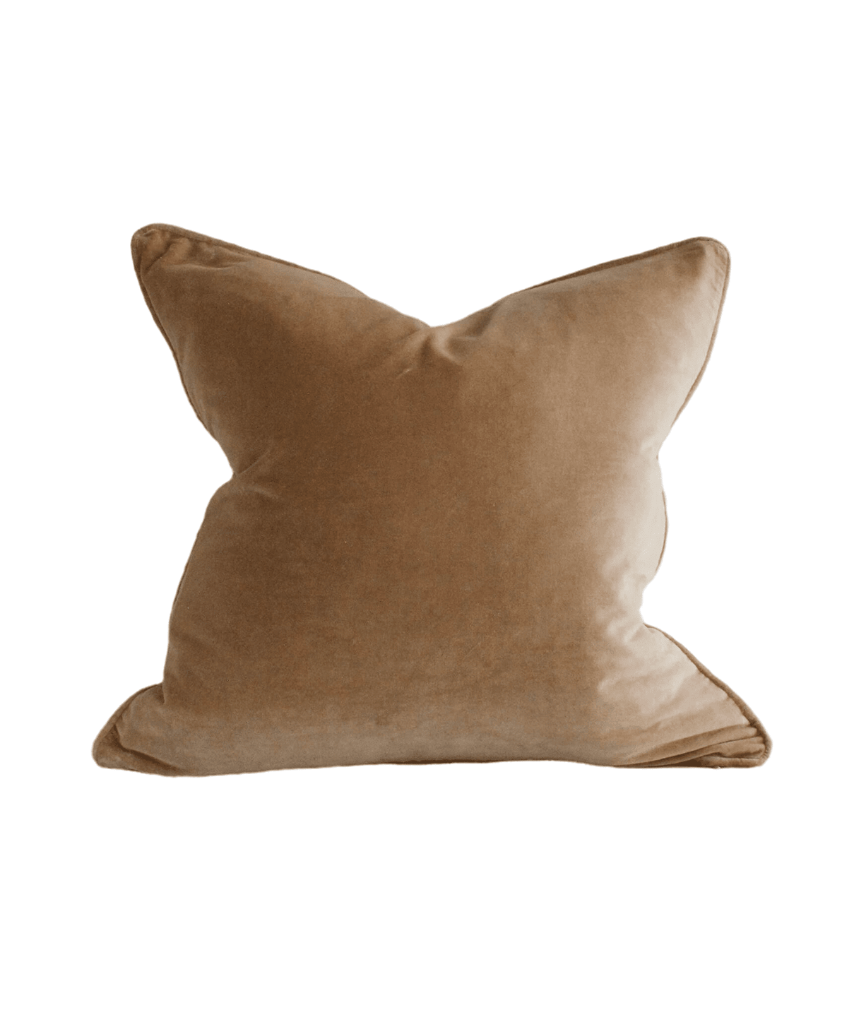 Cotton Velvet Cover Mink - Faire Living