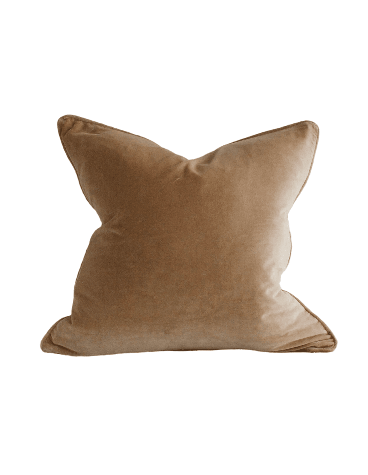 Cotton Velvet Cover Mink - Faire Living