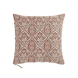 Terracotta Diamond Linen Cushion Cover - Faire Living