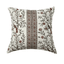 22x22 Chriya Ruby Linen Blockprint Pillow - Faire Living