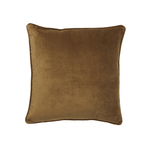 Cotton Velvet Cover Caramel - Faire Living