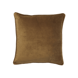 Cotton Velvet Cover Caramel - Faire Living