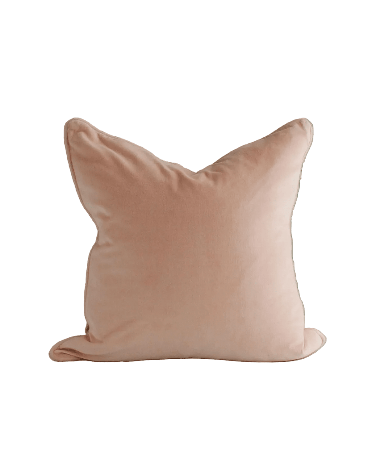 Cotton Velvet Cover Blush - Faire Living