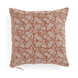 Terracotta Floral Linen Cushion Cover - Faire Living