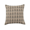20x20 Ostuni Linen Blockprint Pillow - Faire Living