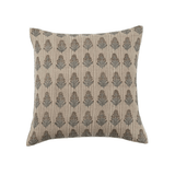 20x20 Ostuni Linen Blockprint Pillow - Faire Living