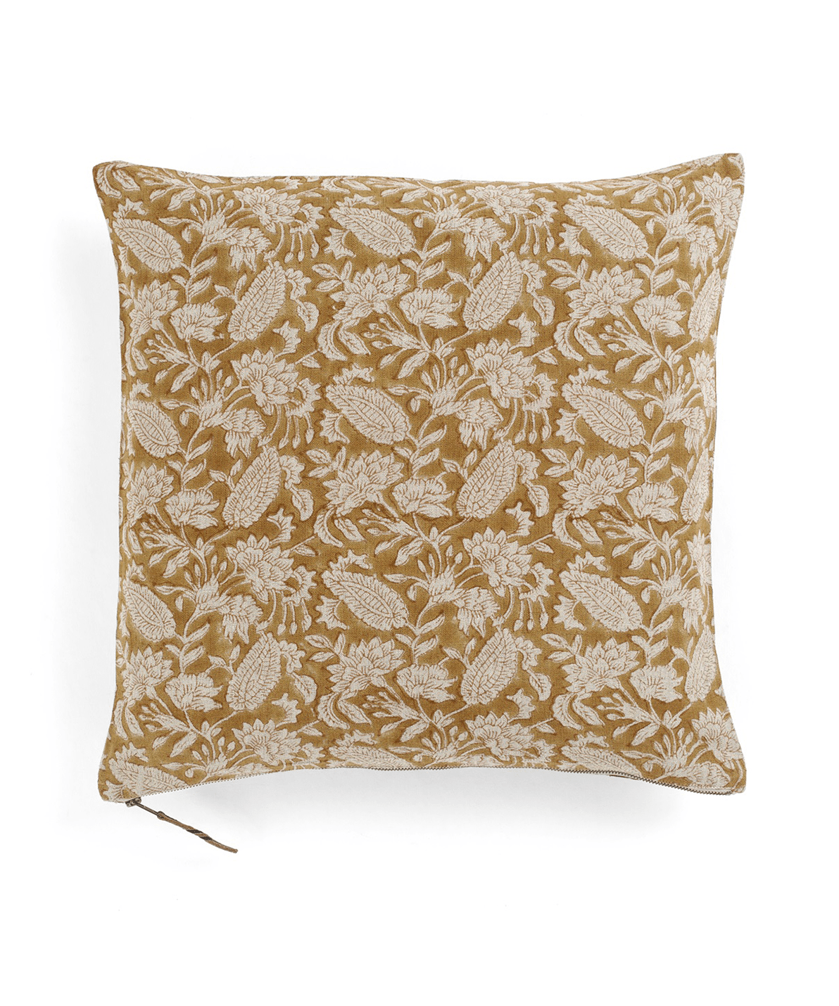 Ochra Floral Linen Cushion Cover - Faire Living