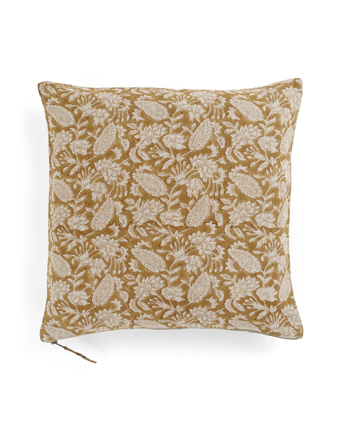 Ochra Floral Linen Cushion Cover - Faire Living
