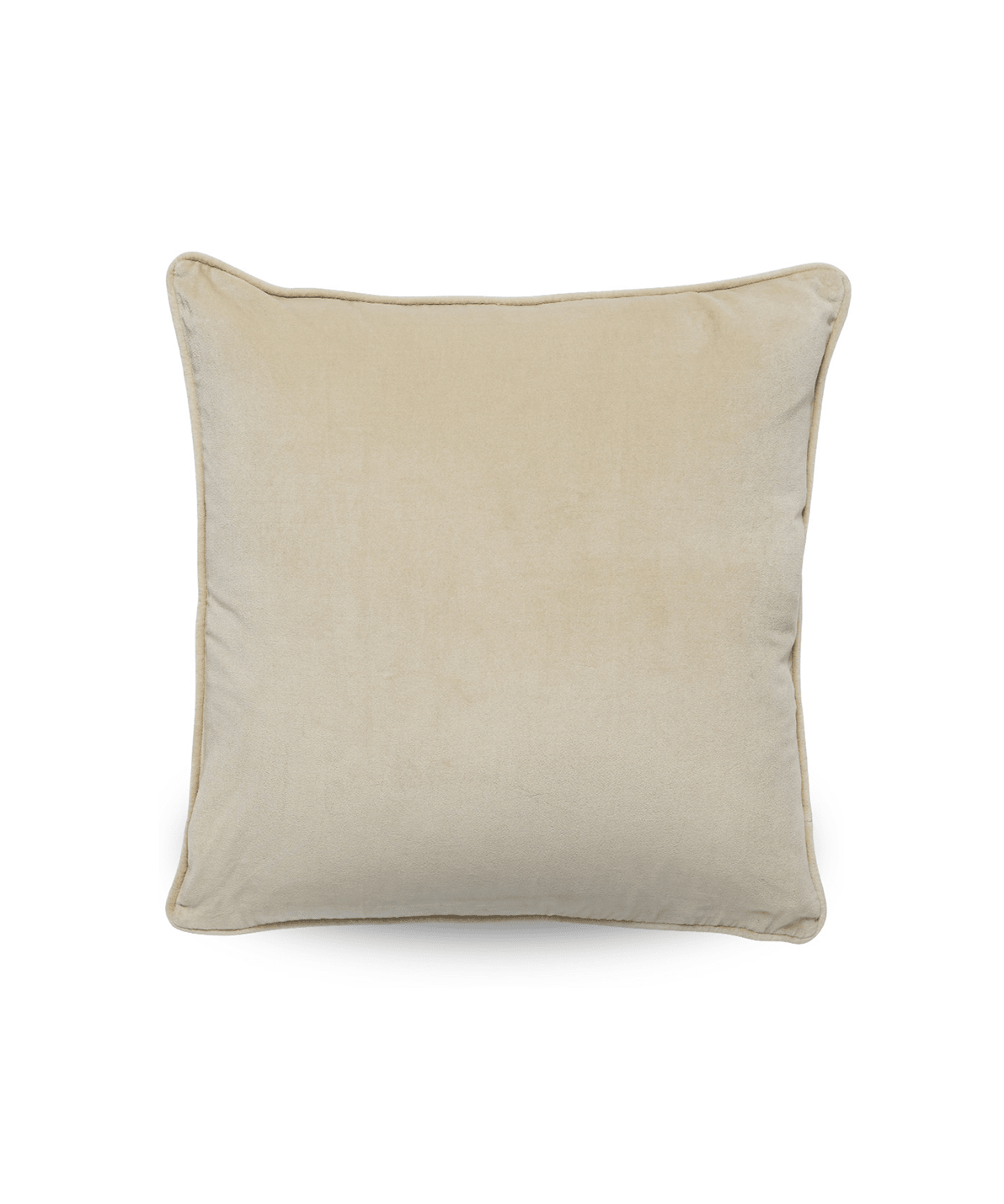 Cotton Velvet Cover Taupe - Faire Living