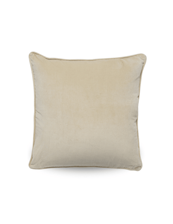 Cotton Velvet Cover Taupe - Faire Living