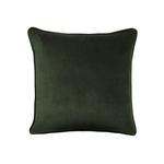 Cotton Velvet Cover Evergreen - Faire Living