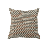 20x20 Bailey Linen Blockprint Pillow - Faire Living