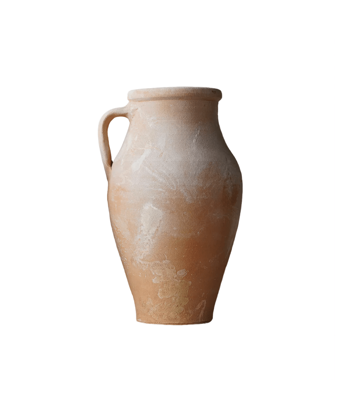 Single Handled Vintage Turkish Clay Jug - Faire Living