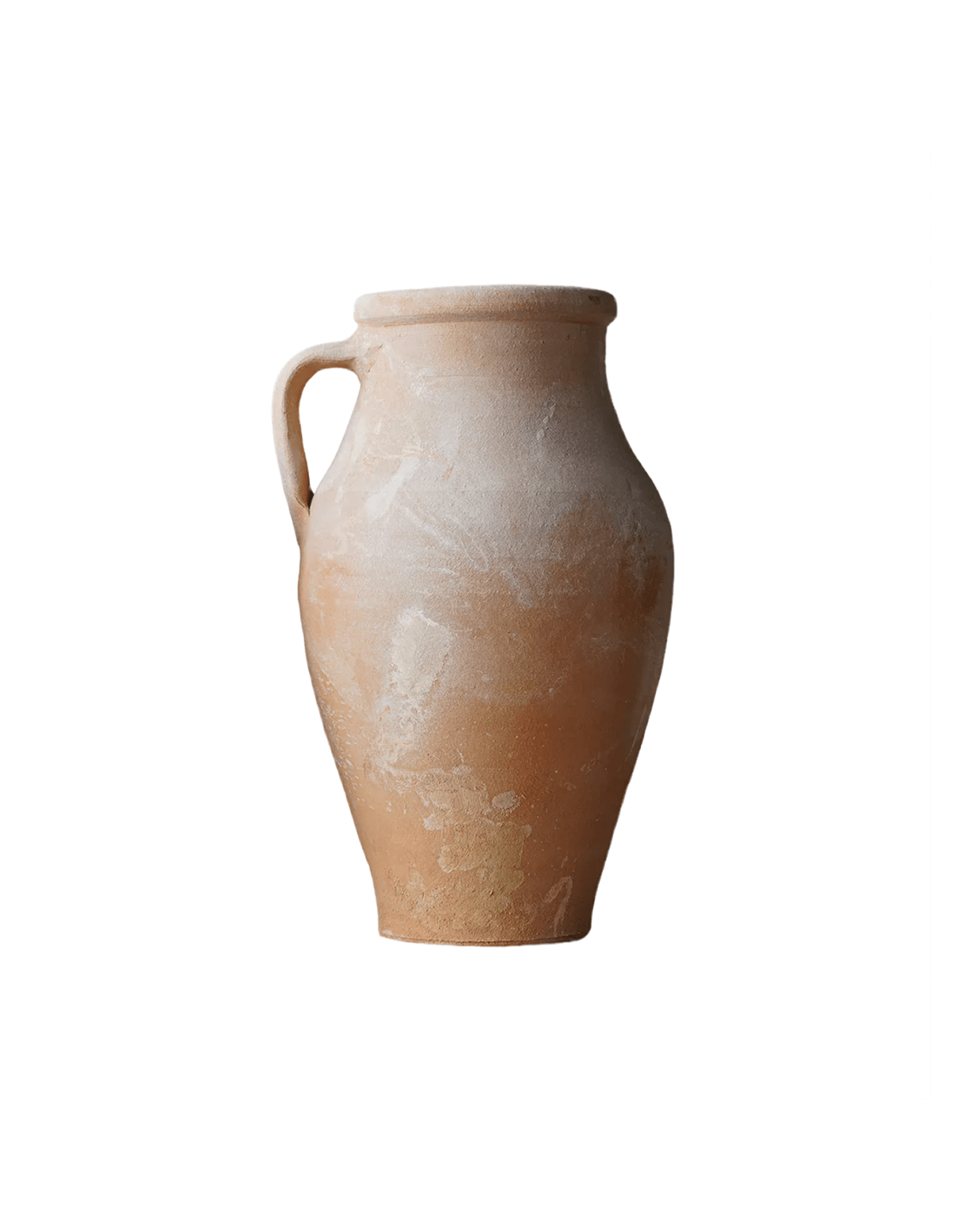 Single Handled Vintage Turkish Clay Jug - Faire Living