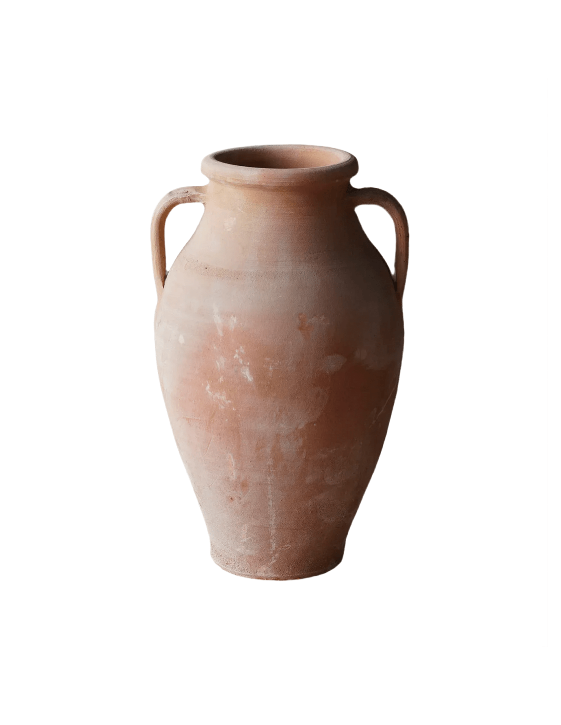 Large Two Handled Vintage Turkish Clay Jug - Faire Living