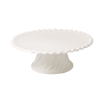 Fluted Porcelain Cake Stand - Faire Living