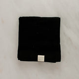 Linen Table Runner in Black 16x59